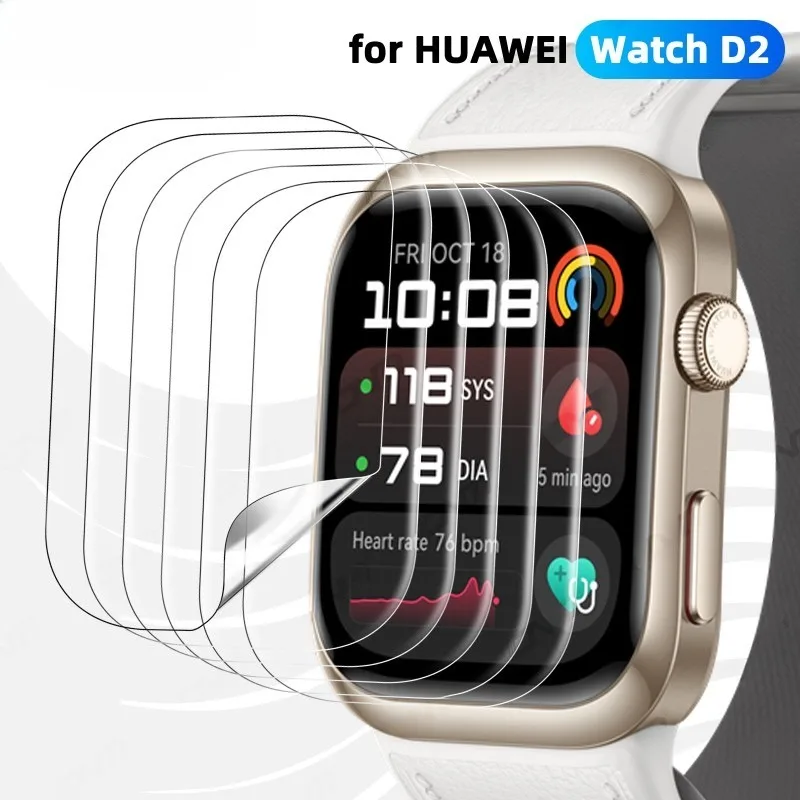 TPU Soft Protective Film for Huawei Watch D2 Screen Protector Clear HD Full Coverage Flexible Anti-scratch Film Watch D2