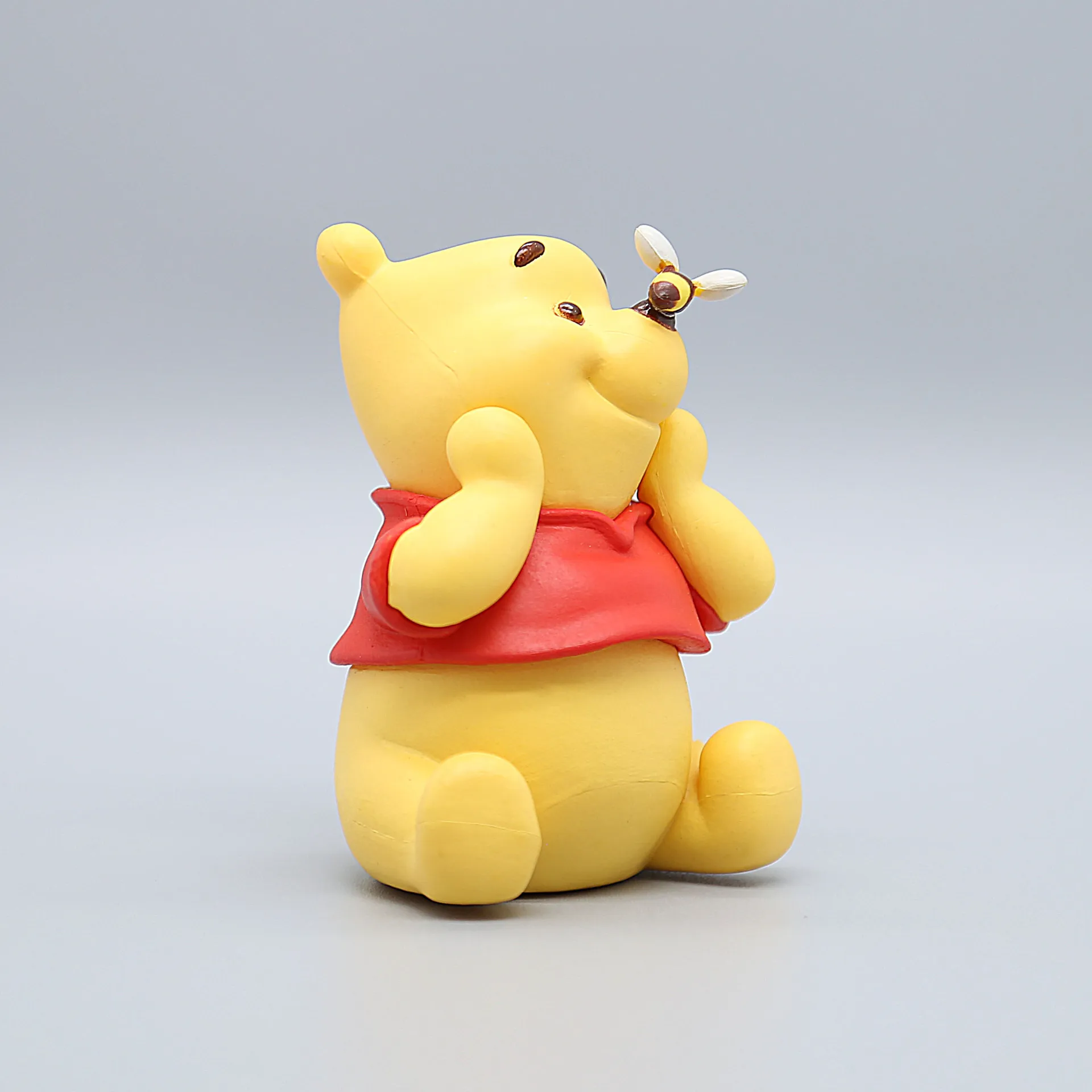 Figurinha de Ação do Winnie The Pooh em PVC, Altura 6.5cm, Modelo de Coleção, Decoração de Mesa, Presentes de Aniversário para Crianças