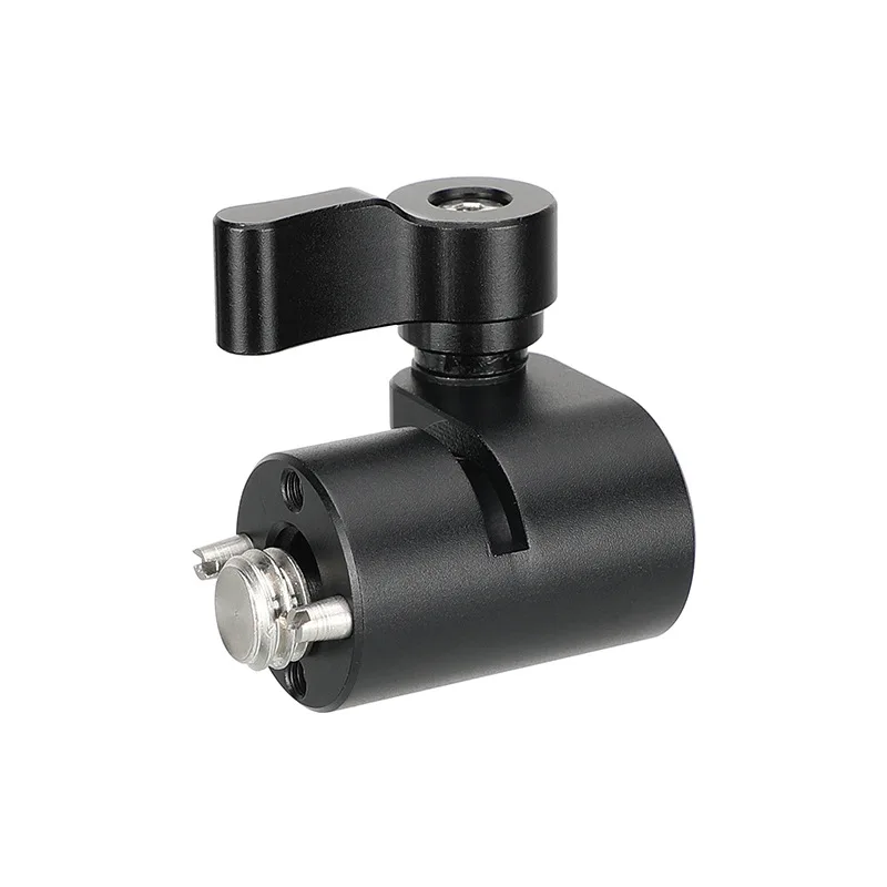 Suitable For 15mm Single Hole Rod Clamp, 3/8'' Screw Anti-Twist Locating Pin, Camera Rig Accessory, Not Original