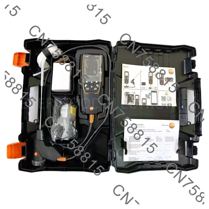 For Testo 310 II Flue Gas Analyzer Smart App Measuring Range 0 to 4000 ppm Flue Gas Combustion Analyzer O2 CO CO2  0563 3104