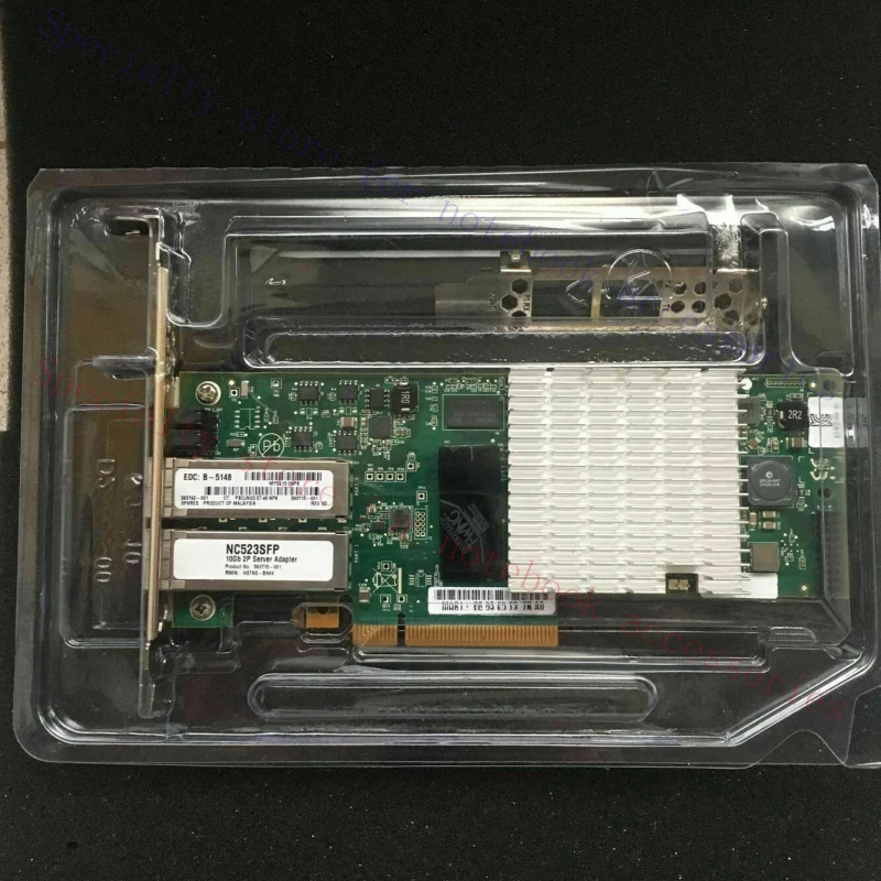 

R+ for HP NC523SFP NC552SFP OCE11102 Dual Port Ethernet 10GbE SFP+ PCI-E NIC Network