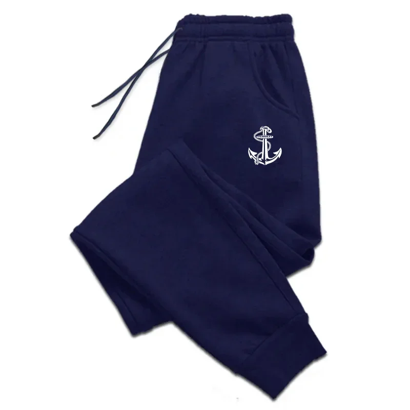 حار مبيعات رجل Sweatpants الطباعة سراويل تقليدية الرياضة في الهواء الطلق سراويل للجري الخريف الشتاء رجل بنطلون اللياقة البدنية ملابس رياضية 2025