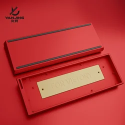 CNC Aluminum Keyboard Shell Compatible with Wooting60HE HM66 Rakka GH60 Megalion Mad60 Mechanical Keyboard DIY CNC Aluminum Cese