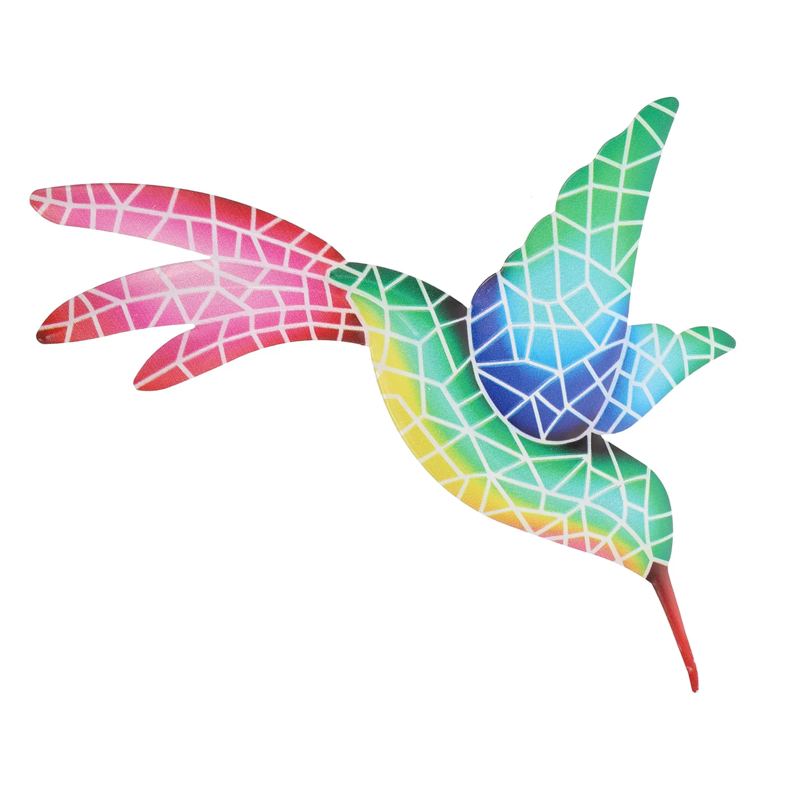 

Wall Decor Iron Craft Hummingbird Shape Hanging Decoration Retro Style Home Ornament Miniature Model Display Piece