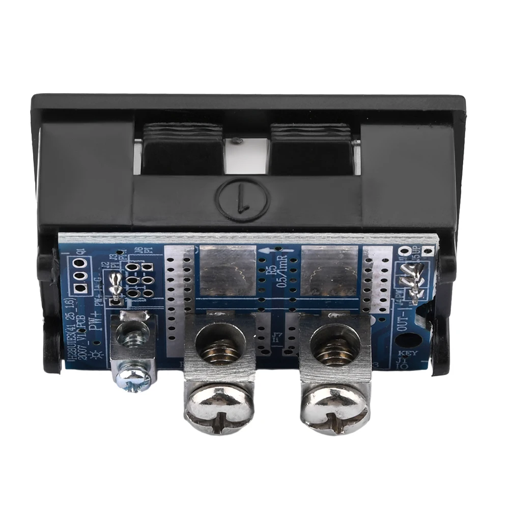 0.28" Red Blue LED Digital Voltmeter Ammeter DC 4.5-30V 30A 50A Dual Display Voltage Detector Current Meter Panel Amp Volt Gauge