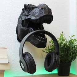 T-Rex Headphone Stand | Dinosaur Headset Stand | Tyrannosaurus Rex Perfect Gamer Gift