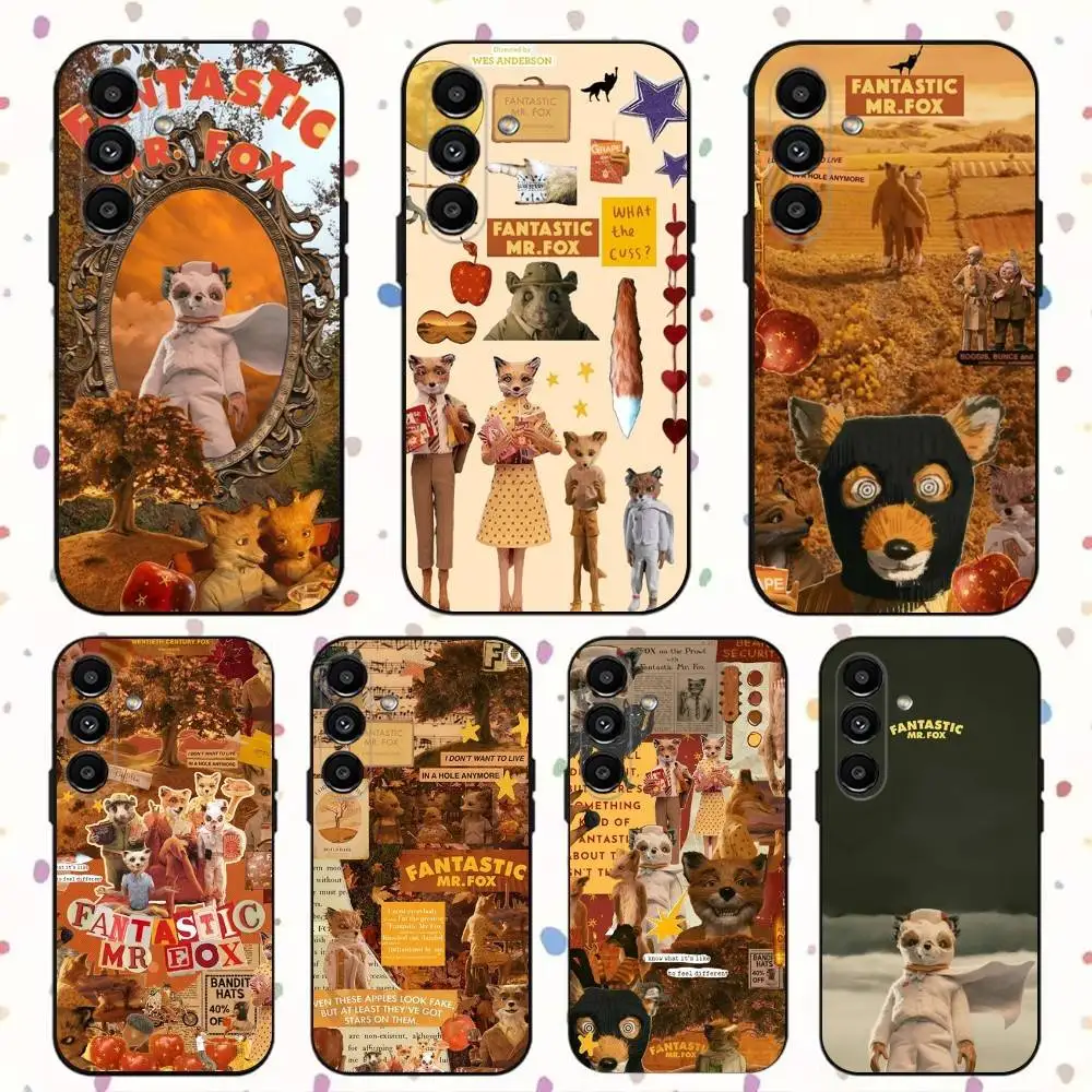 

F-Fantastic Mr F-Fox Phone Case For Samsung S24,S21,S22,S23,S30,Ultra,S20,Plus,Fe,Lite,Note,10,9,5G Black Soft Cover