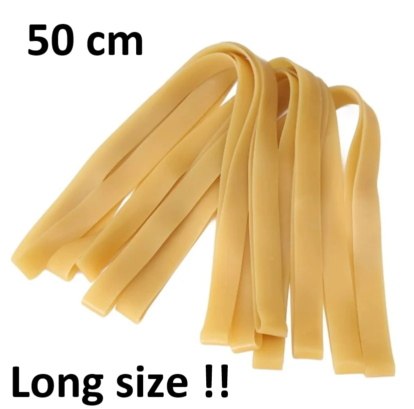 3Pcs Extra Large Beige Latex Rubber Bands Heavy Duty Elastic Straps For Moving Packing Cargo Lashing