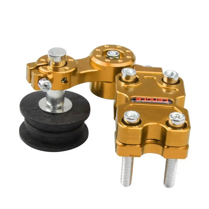 Motorcycle Universal Adjustment Accessories Adjuster Wheel Chain Tensioner Roller Tightener For Motorbike Motocross Chopper ATV