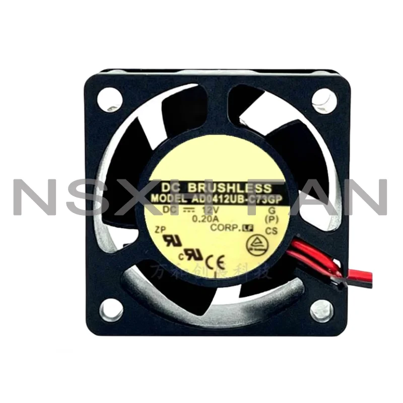 NEW AD0412UB-C73GP 12V 0.2A 4020 3lines Test Speed Cooling Fan