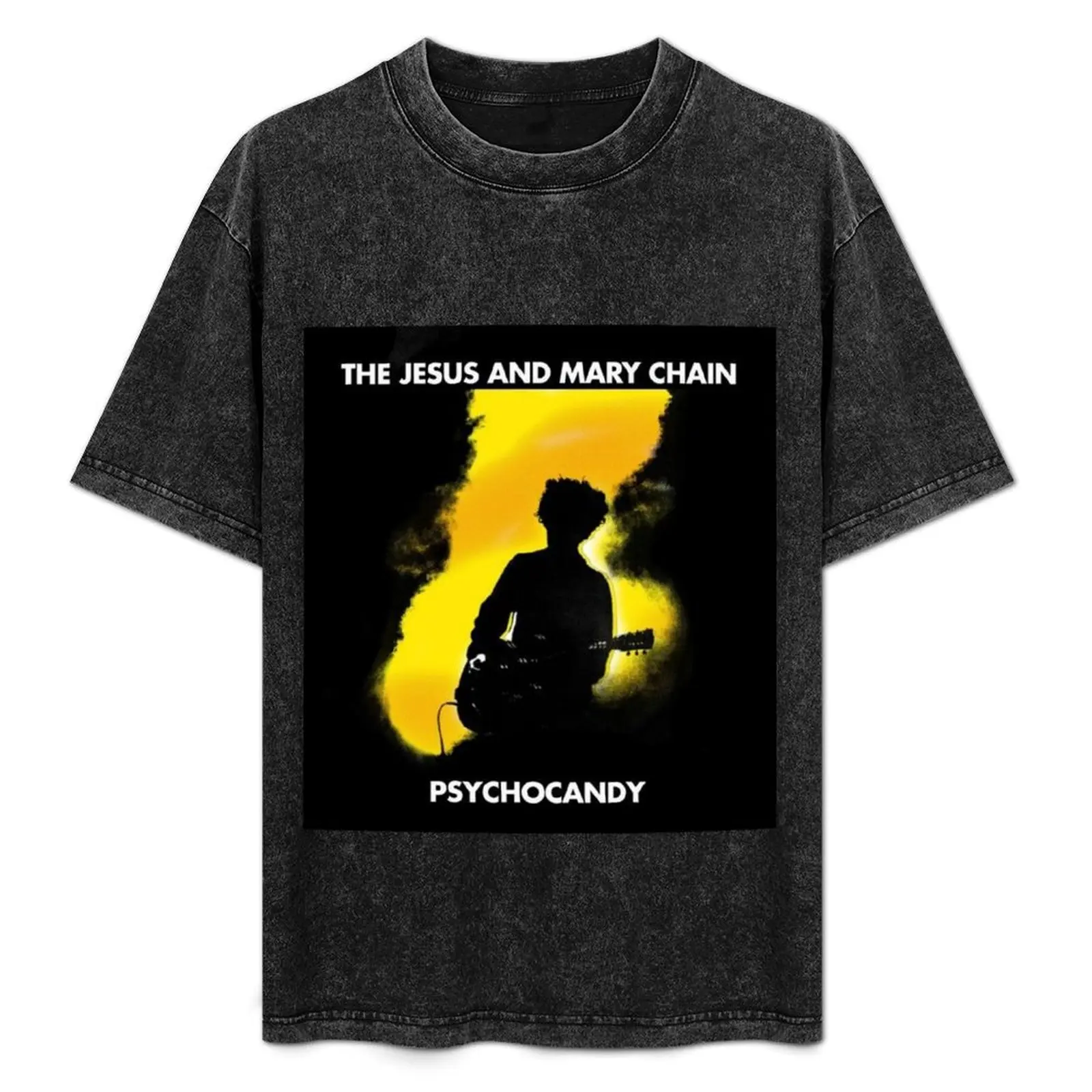 

The Jesus and Mary Chain - Psychocandy album Cover T-Shirt Plus Size Simple Casual Top
