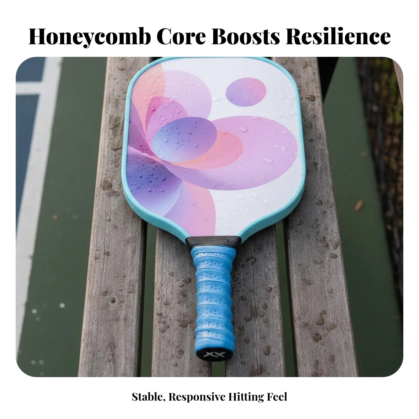 

Pickleball Bag Set Shock Absorbing Pickleball Paddle Set Sports Equipment Lightweight Sweat Wicking for Recreational Play