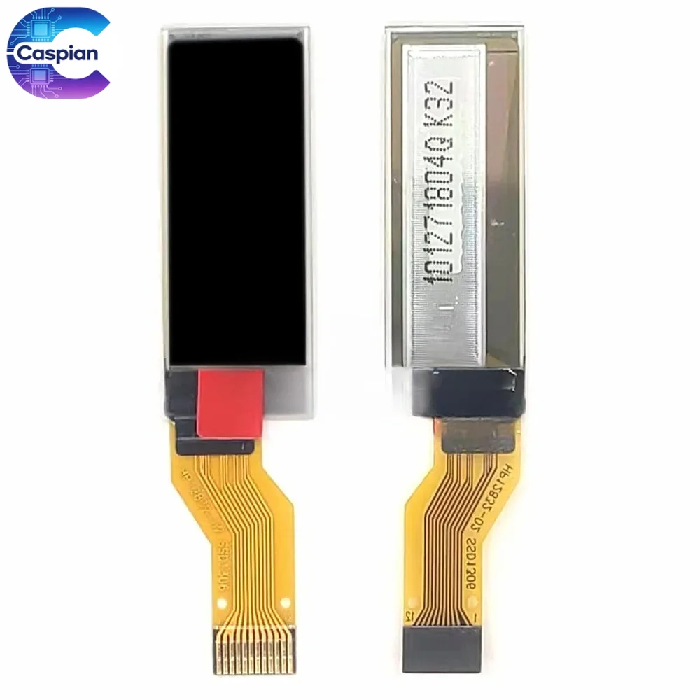 0.91 Inch OLED Display Module 128*32 SSD1306 COG SPI 12Pin Soldering Blue Character Serial Screen Breakout Board
