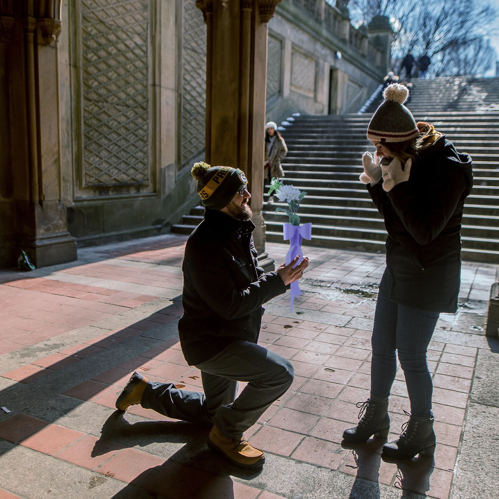 

10Sets Folding Lightweight Bowknot Simple Color Modeling Design for Flowers Plants Daily Use Flower Gift Box