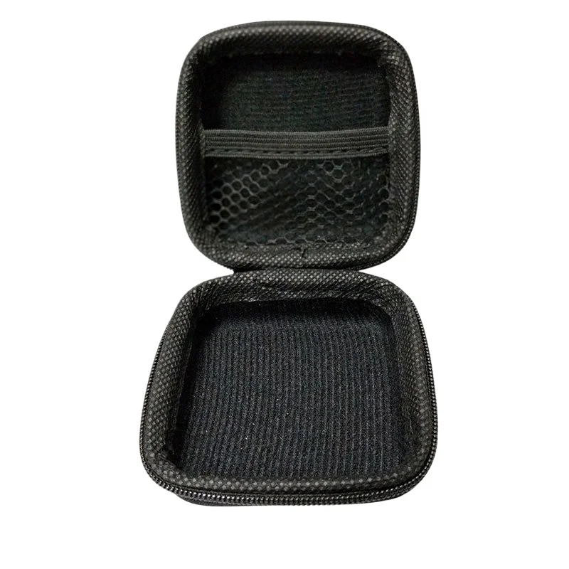 1 PC Black Square Earphone Storage Box Portable SD Card Protection Box Earphone Carrying Box For Sennheiser CX6 Hard Case