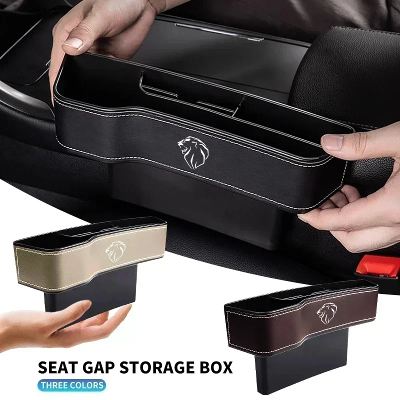 

Автомобильный новый ящик для хранения в сиденье, аксессуары, внутренний органайзер для телефона PEUGEOT 106 206 306 406 107 207 307 407 301 308 2008 3008