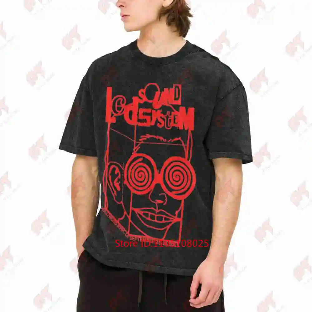 LCD Soundsystem Vintage Washed Tee Pure Cotton T-Shirt