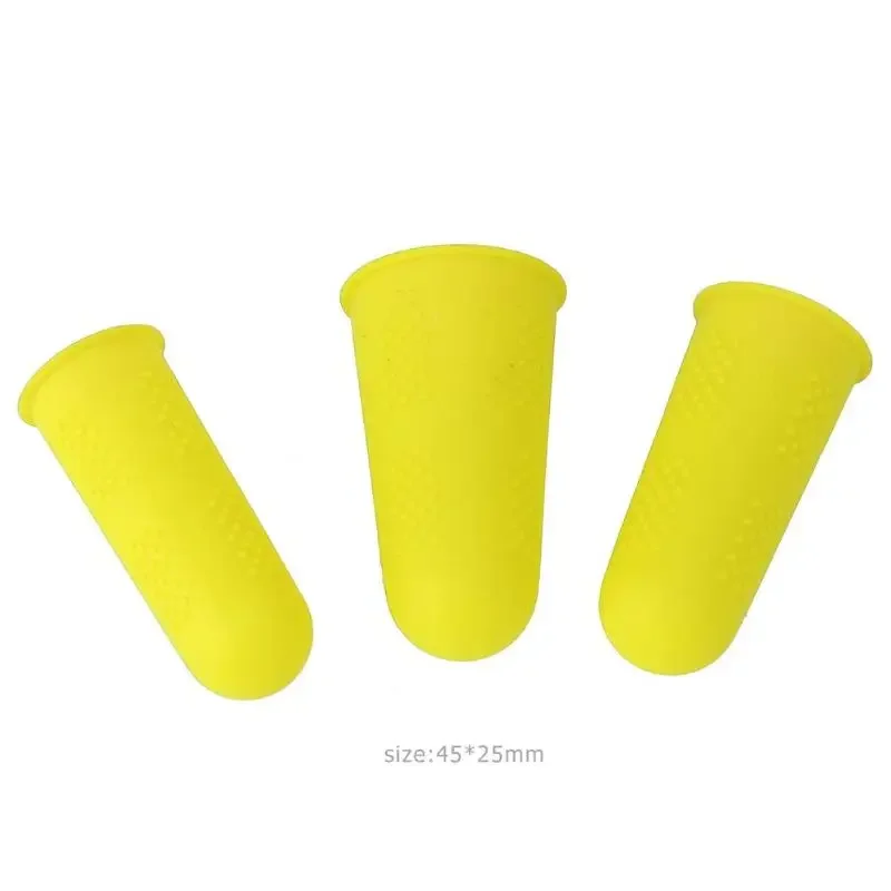 Anti-slip Hot Glue Gun Finger Caps Silicone Anti Scalding High Temperature Heat Resistance Finger Cover Sleeve Protector