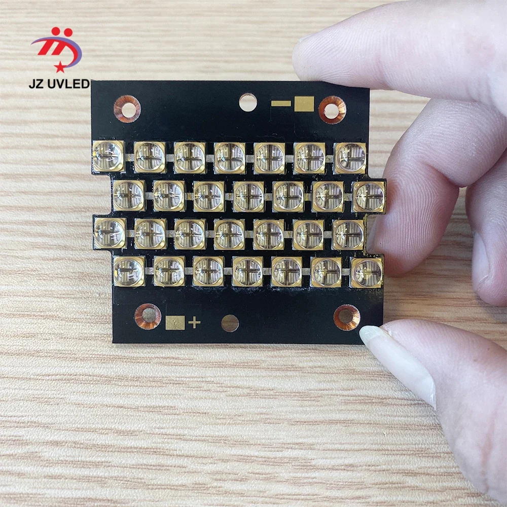 Uv Led Naadloze Splicing Module Voor UV Flatbed Printer Uv Lijm Uitharding Lichtgevoelige Hars Uitharding Uv Led Lamp 56*58Mm