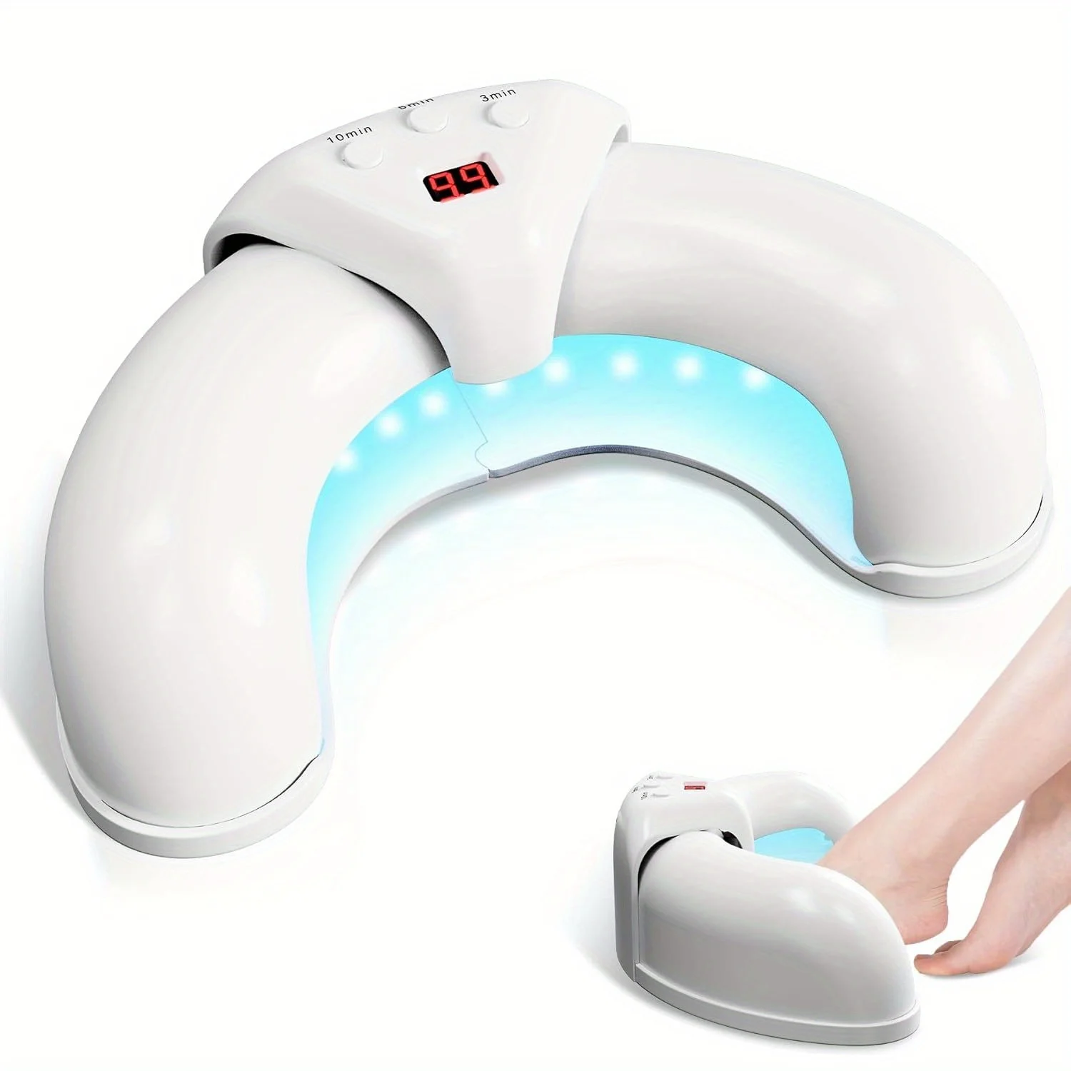 

1/2/4 Pcs Nail Fungus Light Device for Multiple Fingernails & Toenails