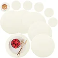 6Pcs 33.5CM Beige