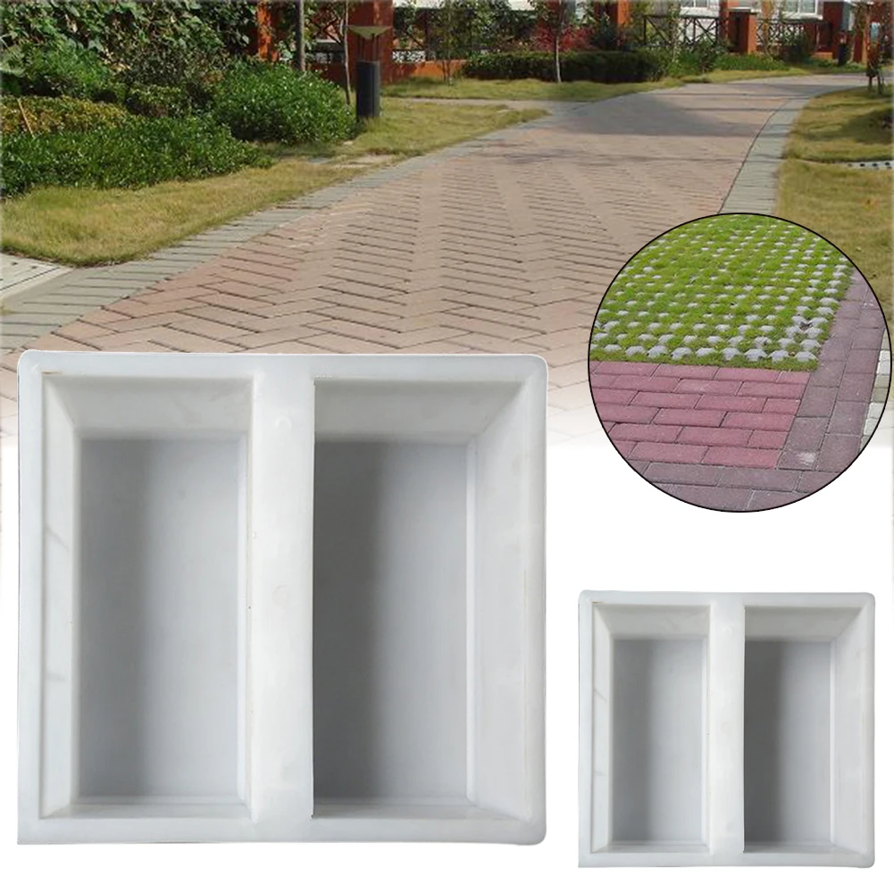 Plastic Garden Path Maker Paving Cement Mold Road Concrete Pavement Mold DIY Path Maker Concrete Molds Garden Pavement Mold