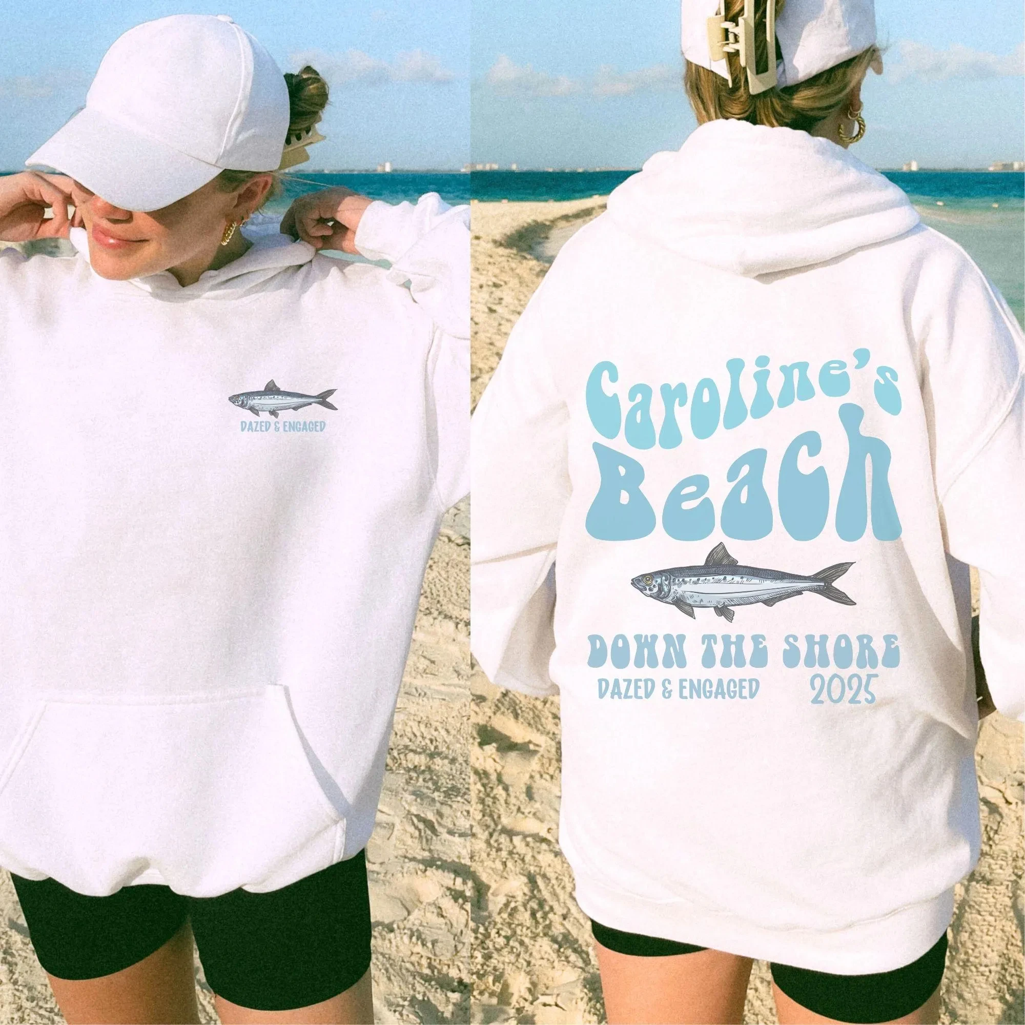 

Sardines Fishermen Hoodie Men's and Women's Long Sleeve Sweatshirt Pullover Y2k Tops Fashion Autumn and Winter Clothing Hoodies