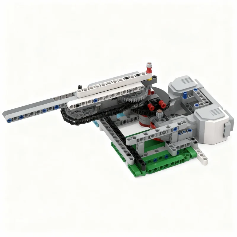 167pcs MOC Technical Sand Drawing Machine – Internal Mechanism Model Building Blocks Architecture Toy Christmas Gifts 3D Art