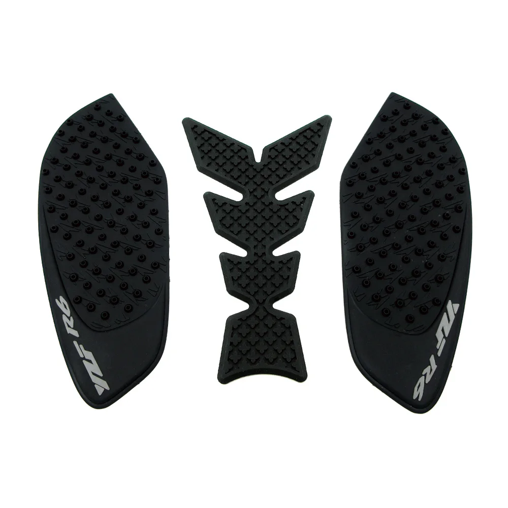 Motorcycle Knee Grip Traction Anti Slip Side Stickers Fuel Tank Pad Cover Protector Decals For Yamaha YZF R6 YZFR6 600 2008-2016