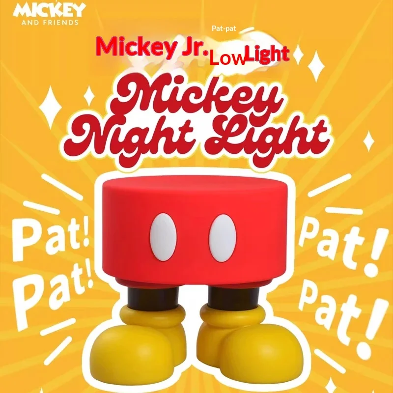 

Mickey Mouse Dwarf Light Patting Light Trendy Home Decoration Small Night Light Atmosphere Light Creative Novelty Decoration