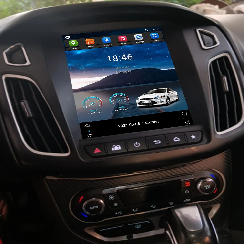 Android 16 Car Radio 9.7 Inch For Ford Focus MK3 2011 - 2019 Multimedia Player Carplay Navigation GPS 4G WIFI Stereo unit dvd