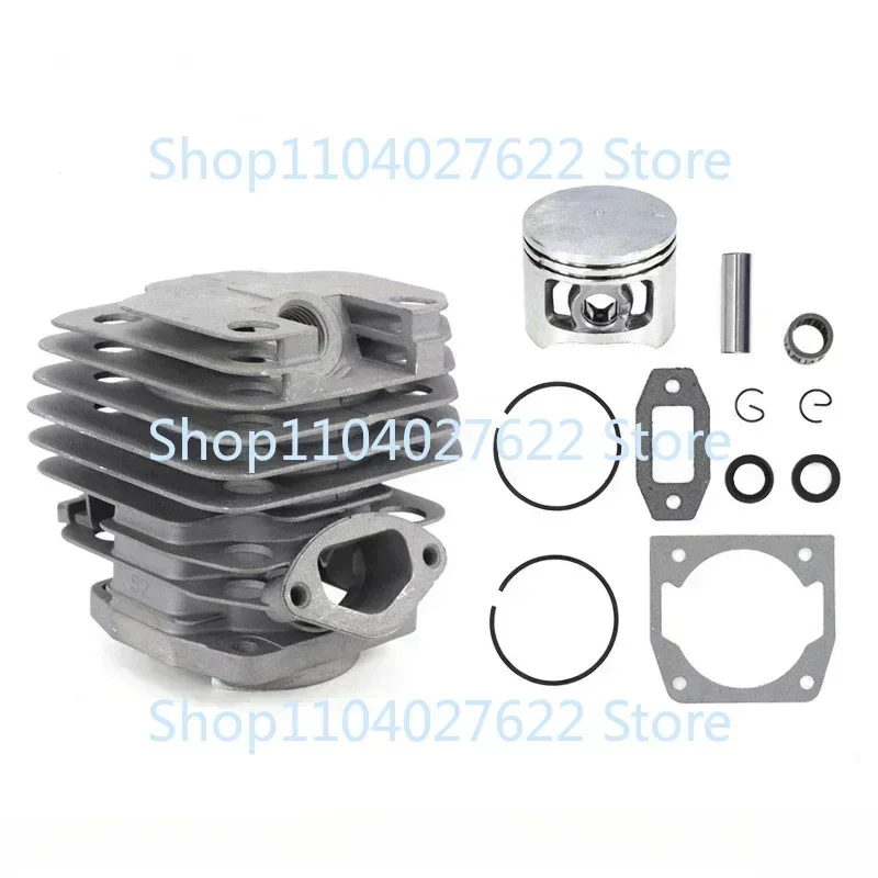 1 Set Diameter Chainsaw Cylinder and Piston Set Fit 52 52Cc Chainsaw Spare Parts for Gasoline/Oil Chainsaw Spares