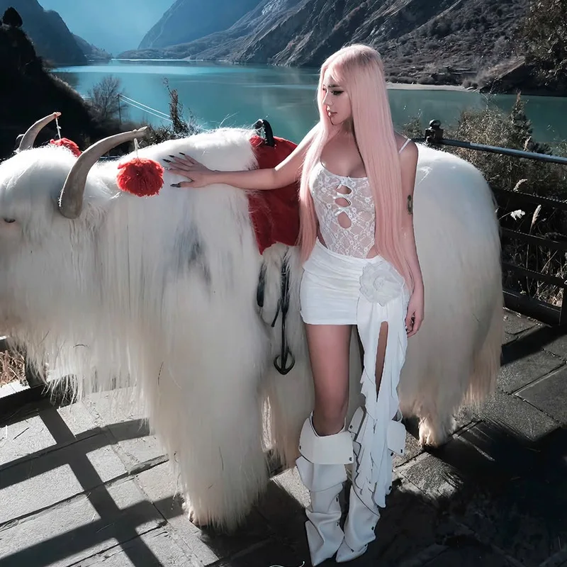 

Весна 2025: Модная женская плиссированная юбка А-силуэта с высокой талией, облегающая, в уличном стиле, для повседневной носки