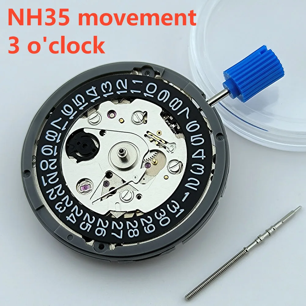 

watch movement N H35 movement high accuracy automatic mechanical movement with 3 o'clock date window men's watch accessories