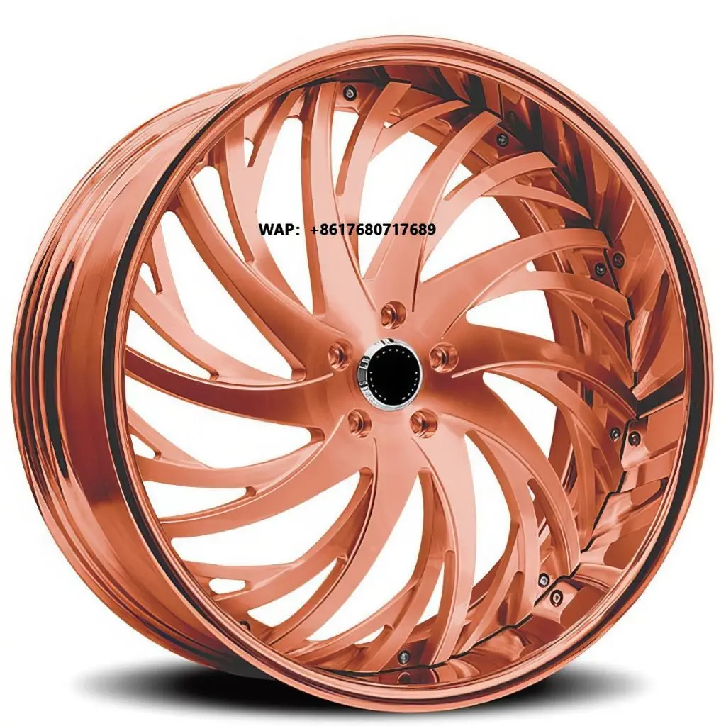 T6-6061 Premium Forged Wheels 24 26 28 30 Inch Custom Wheels Car Rims with 5-12 Inch Lip