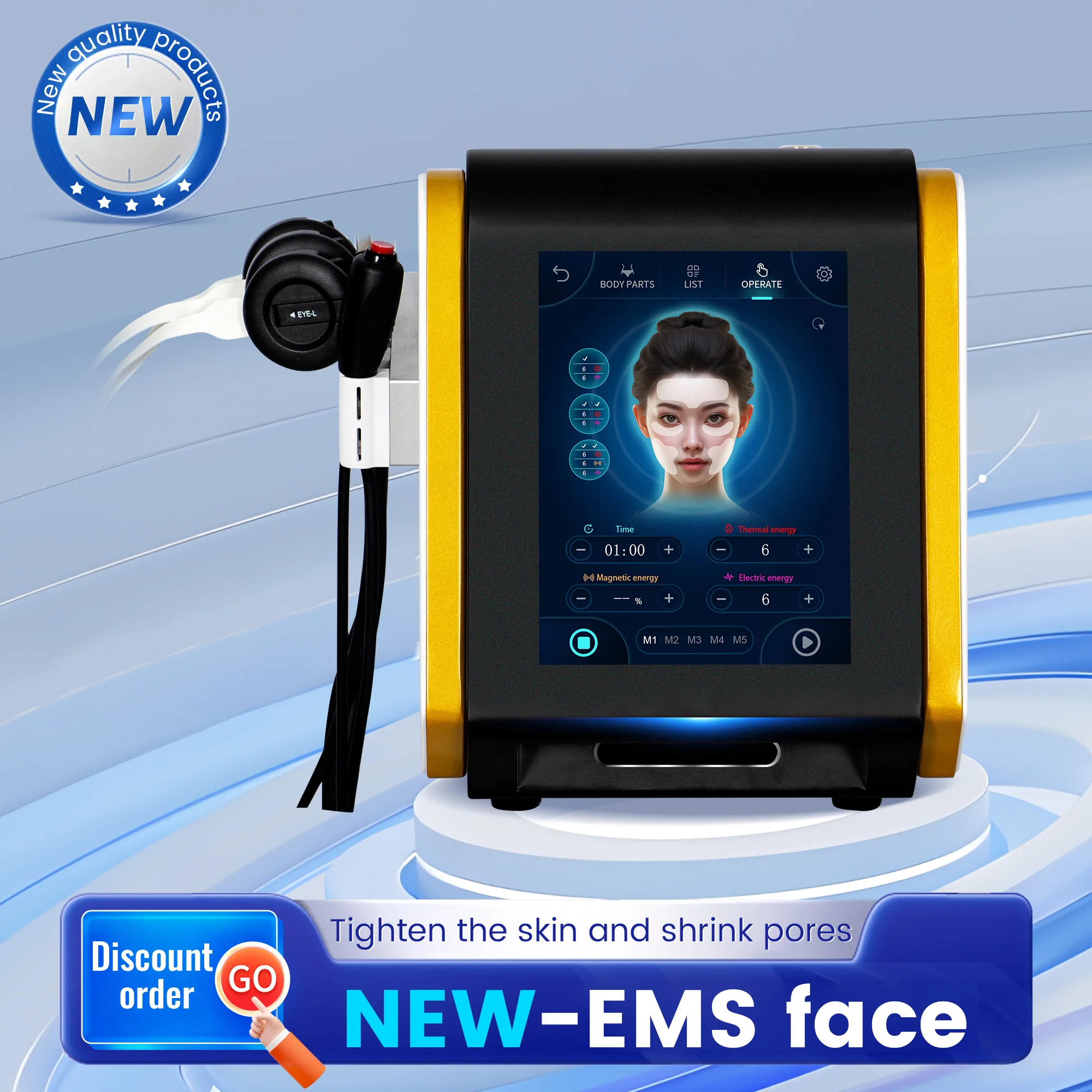 

Newly publishing TAIXL Face Lifting Beauty Equipment Peface Lifting Machine Anti-aging device