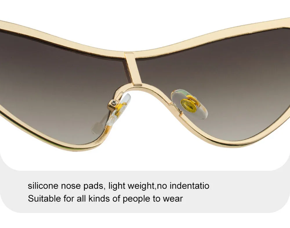 Trend Steampunk Sonnenbrille Frauen Vintage Designer Sonnenbrille Punk Brille Outdoor Oculos Urlaub Lentes Dropshipping Lunette – Detail 14