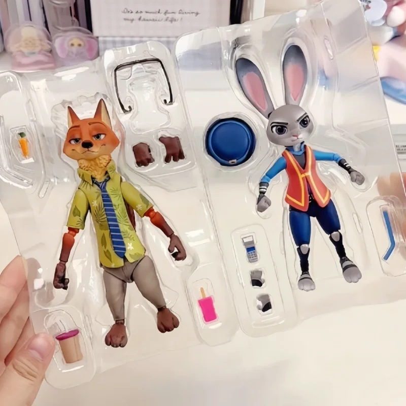 

Горячая новинка: Оригинальные фигурки Джуди и Ника из Зоотопии от Disney, модные коллекционные фигурки с подвижными суставами в закрытой упаковке, подарок на праздник