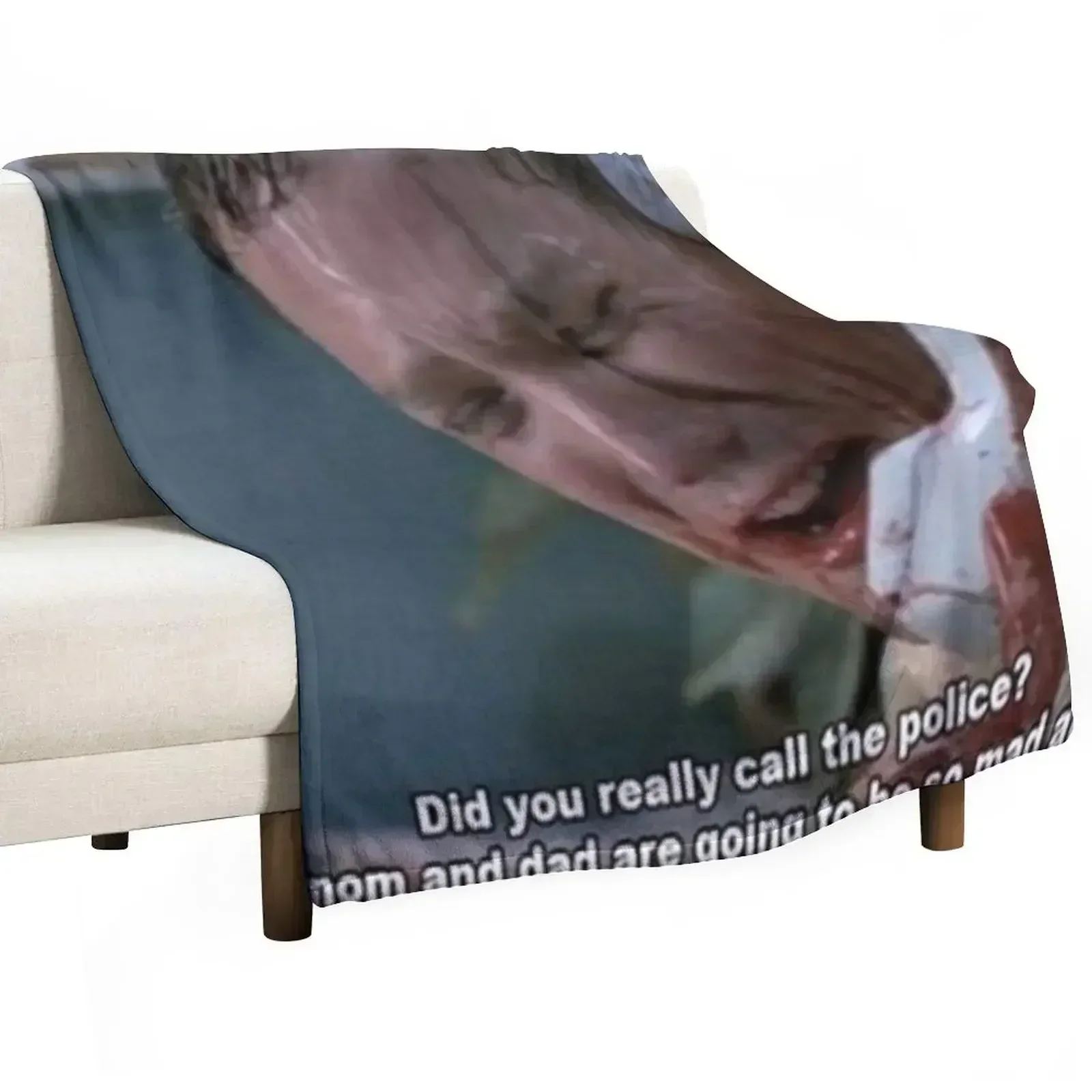 New Stu Macher Throw Blanket Travel Size Cozy Blanket for Plane Train