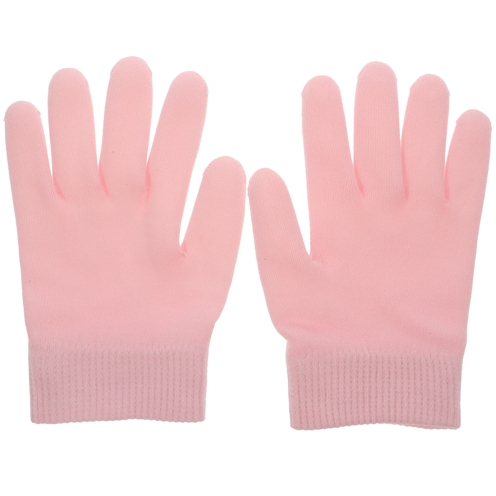 

1pcs 1 Pair Gel Moisturizing Gloves For Women Skin Care Elastic Hand Cover No-Wash Pink Home Professional Use Skincare Tool Gel