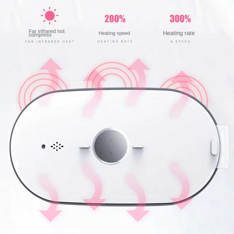Nuan Gong Belt Waist Massager Massage Belt Heating Vibration Nuong Gong Bao Abdominal Massager