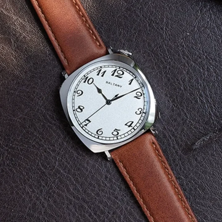 

Baltany Men Automatic Watch 38mm Square Mechaical Wristwatch 50M Waterproof Sapphire Mirror Miyota 9039