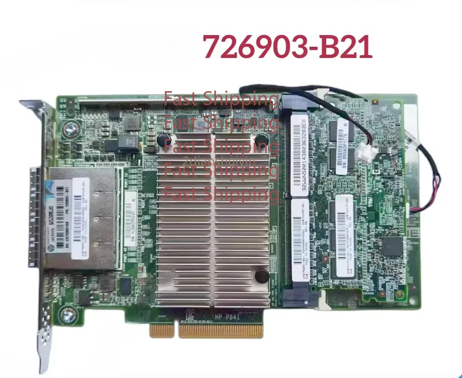 C=For HP P841 Array Card With 4G Cache 726903-B21 750051-001 784485-001 Fast Ship