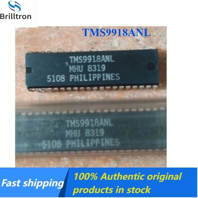 1PCS TMS9918ANL TMS9918NL TMS9918A TMS9918 9918 DIP-40 Original product, in stock. Fast shipping.
