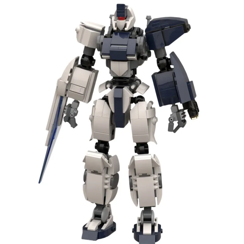 New Swordsman Magic Blade MOC Warrior Mecha Building Block Model Can Carry People Hobby Collection Children's Toy Boy Gift