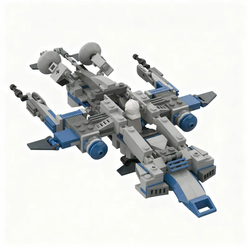 

285pcs MOC 501st Alt Spaceship Space Model Building Blocks Construction Toy Christmas Gifts DIY Creative Idea Education Assemble