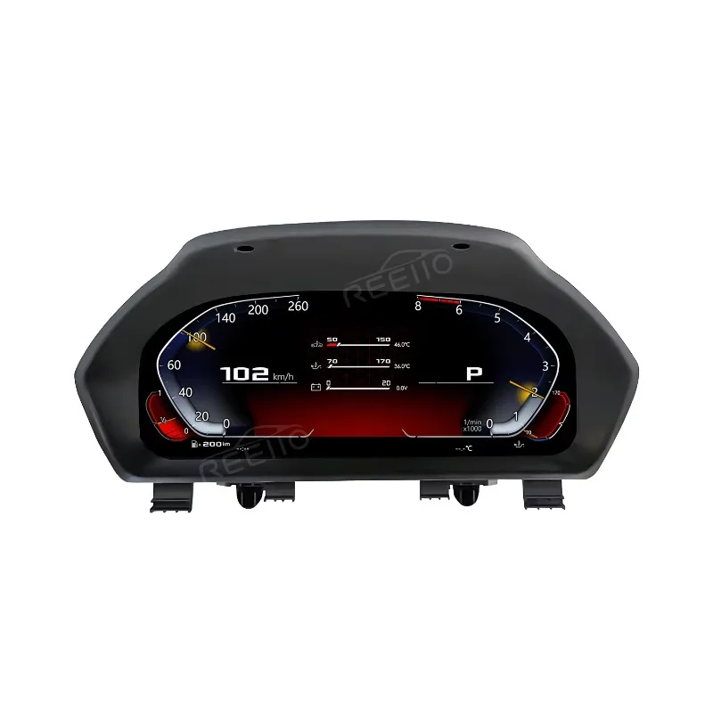 New Dashboard Digital LCD Cluster Instrument Speedometer for 3 Series F30 F31 2013-2019 Linux System
