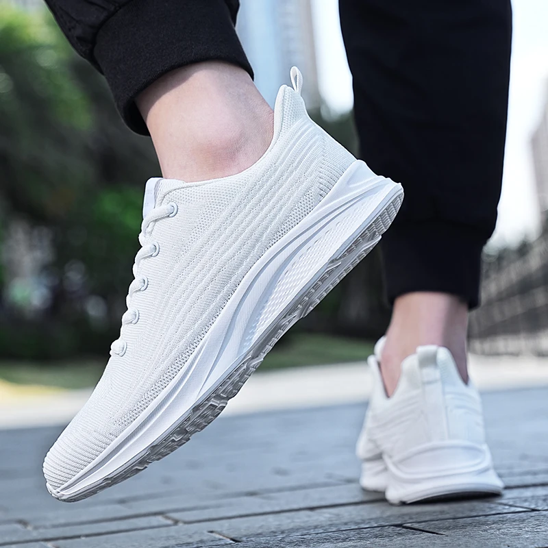 Original Men's Sports Shoes Lightweight Soft Breathable Vulcanized Shoes Men's Tennis Summer Mesh Men's Shoes Fashion Casual