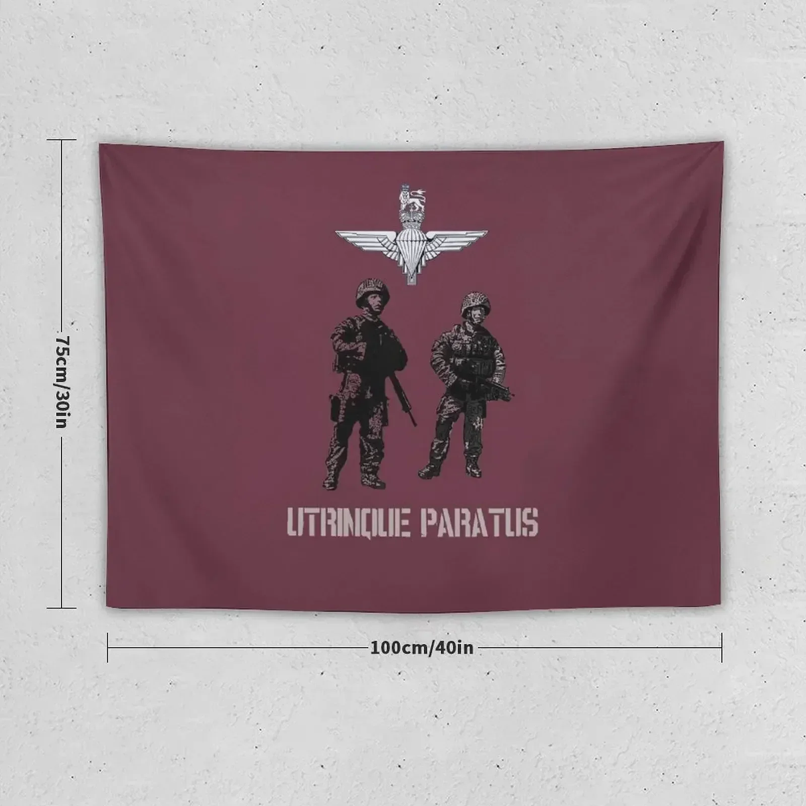 Utrinque Paratus- Ready for Anything Tapestry Decor For Room Home Decorations Room Aesthetic Decor House Decoration Tapestry