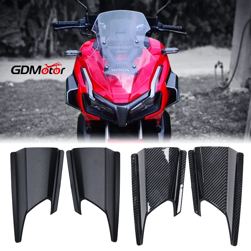 Slip On für Honda Adv150 Adv 150 2019 2020 Motorrad Winglet Motorrad Frontspoiler Motocross Flügels chutz Flügel abdeckung